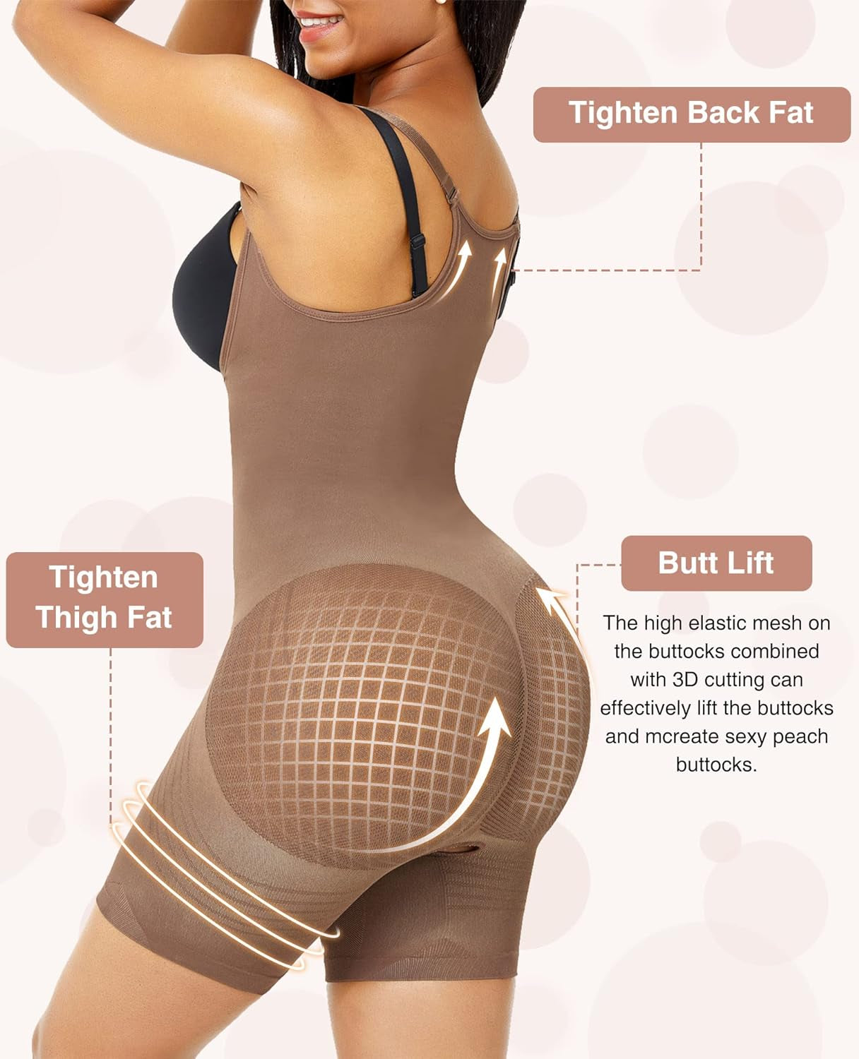 Shapewear Tummy Control Bodysuit 